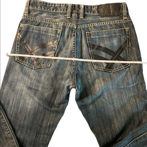KENNETH COLE REACTION MENS STRAIGHT FIT JEANS SIZE 30 X 30 - Picture 6 of 13